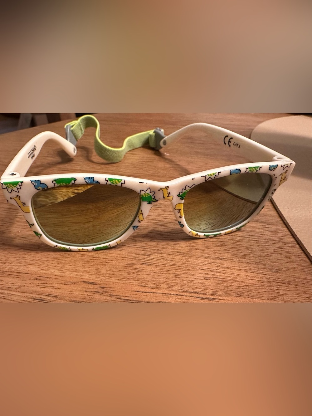 Infant cocosand Dino Print Sunglasses -